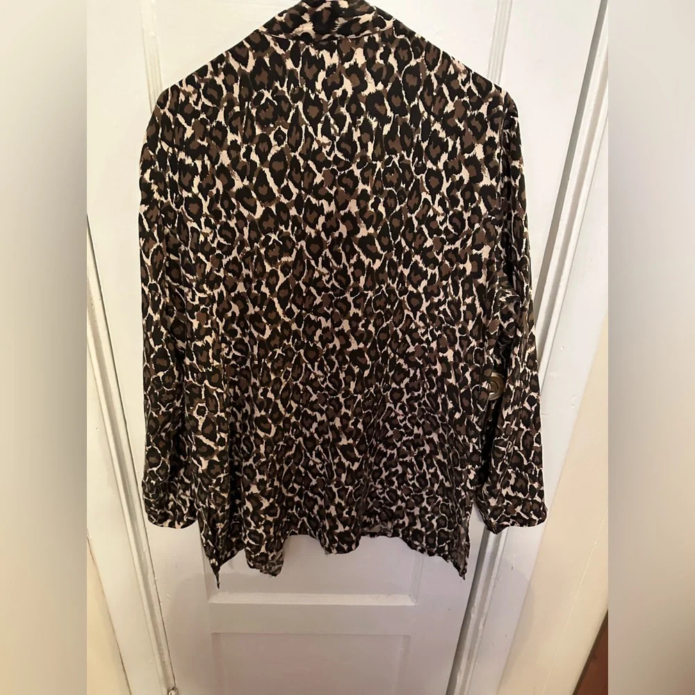 silk button down - Picture 3 of 3